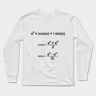 euler's formula Long Sleeve T-Shirt